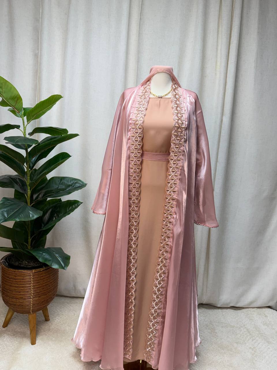 Veloura Organza Abaya