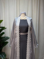 Veloura Organza Abaya