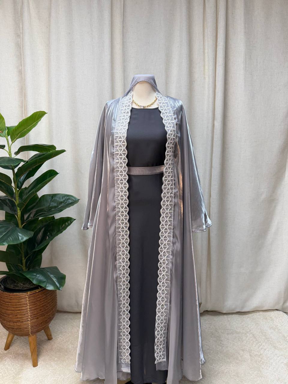 Veloura Organza Abaya