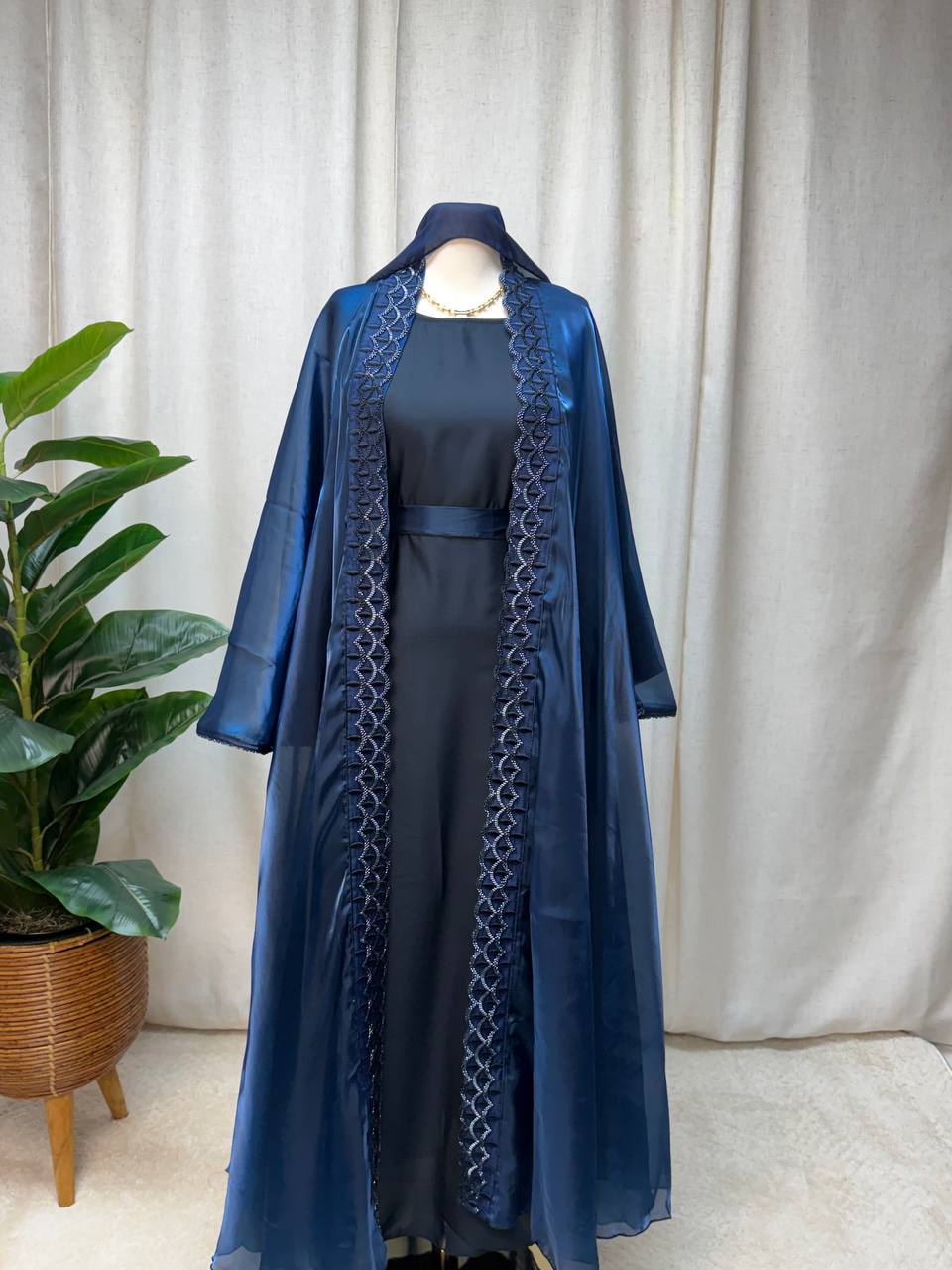 Veloura Organza Abaya