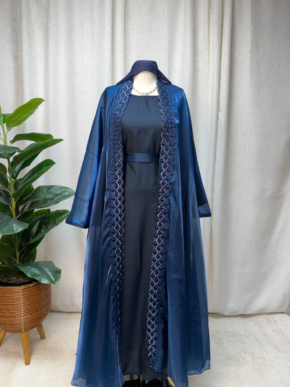 Veloura Organza Abaya