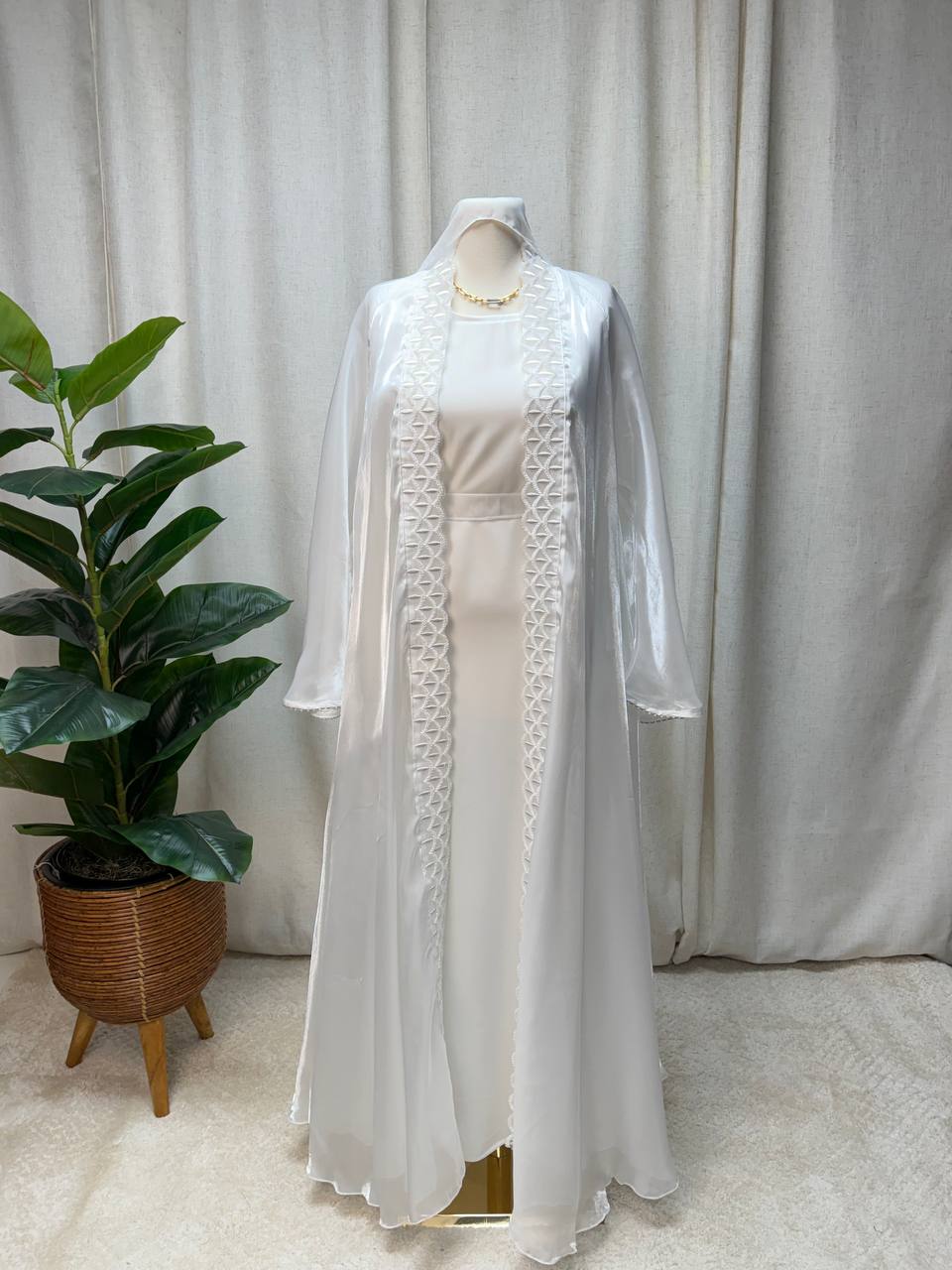 Veloura Organza Abaya