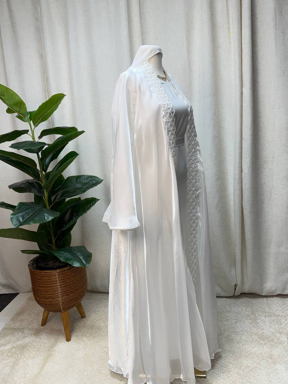 Veloura Organza Abaya