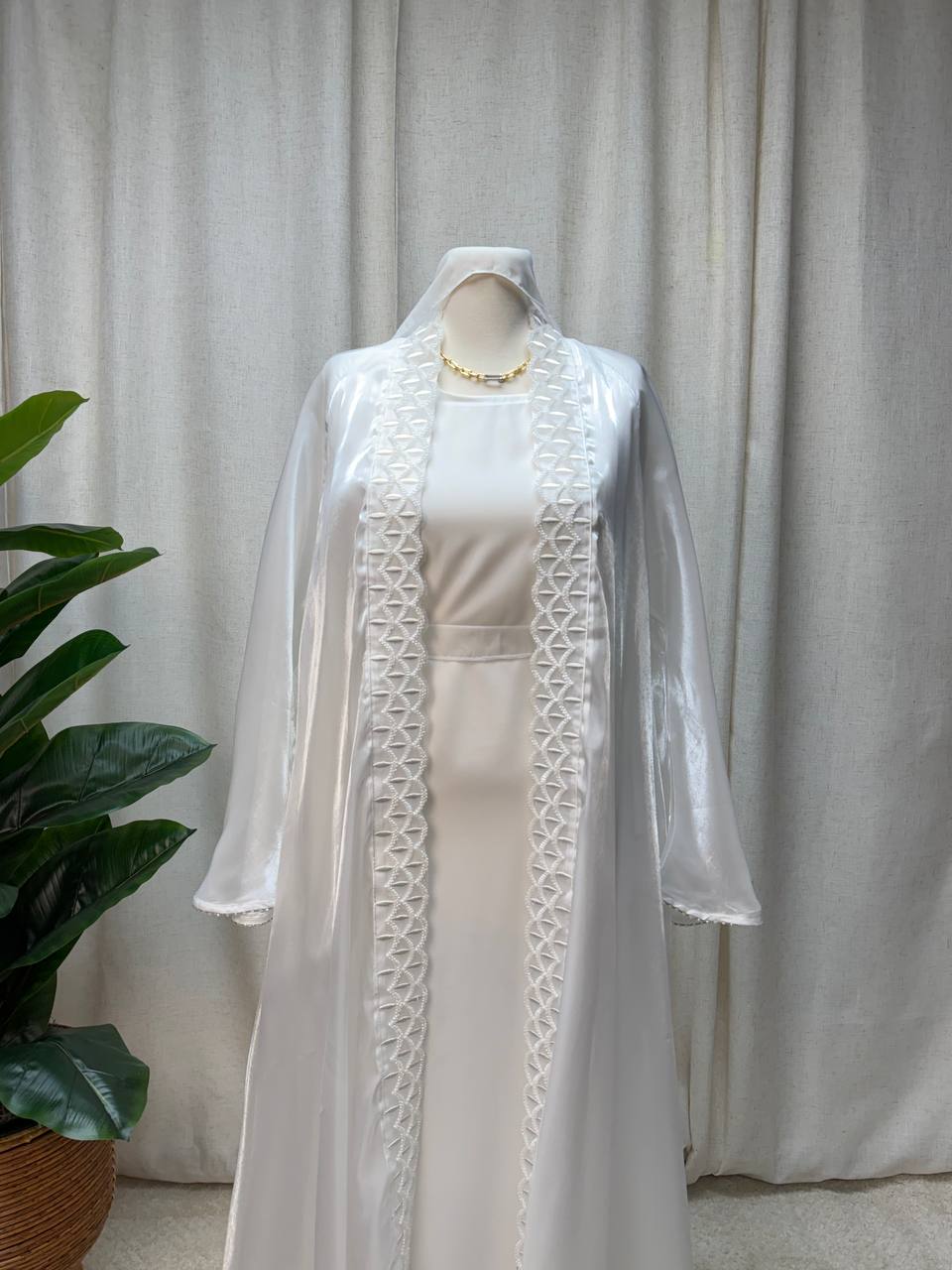 Veloura Organza Abaya