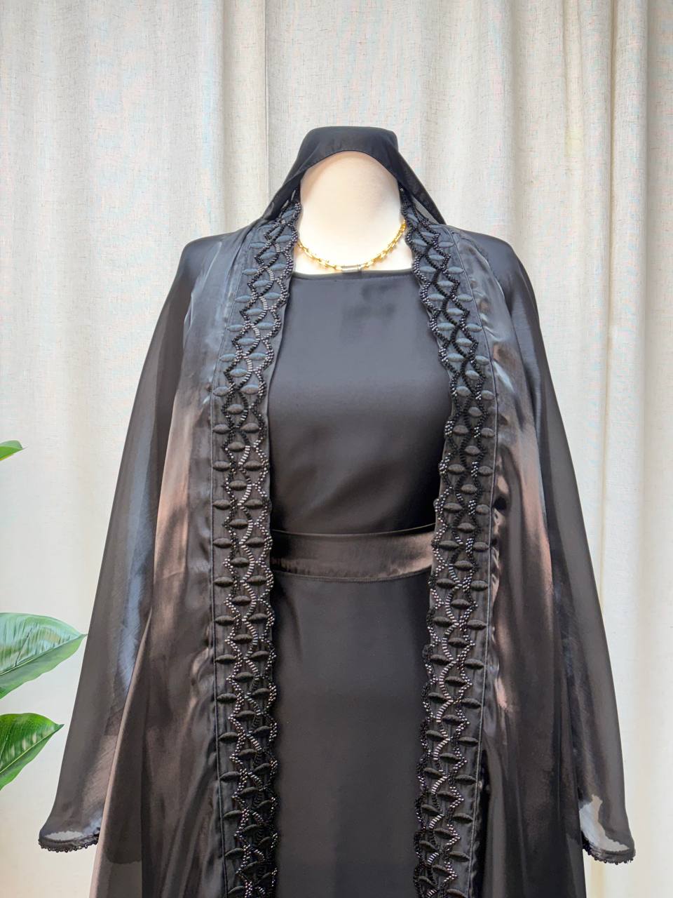 Veloura Organza Abaya
