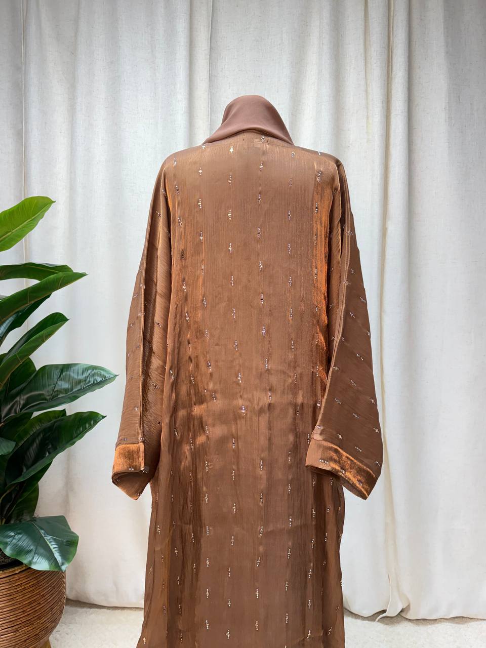 Celeste Crystal Abaya Set