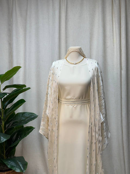 Celeste Crystal Abaya Set