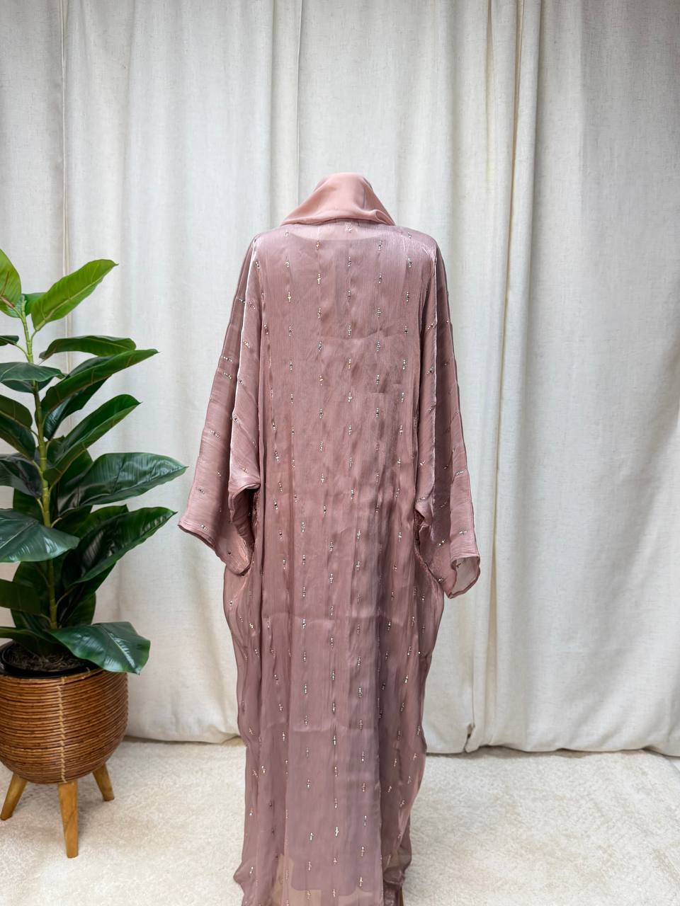Celeste Crystal Abaya Set