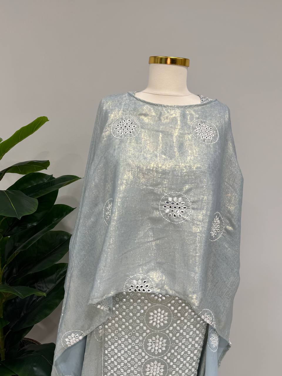 Layali Lurex Butterfly Jalabiya