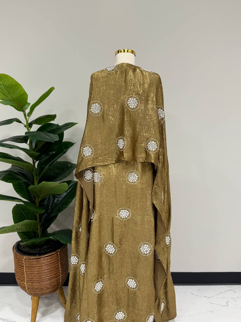 Layali Lurex Butterfly Jalabiya