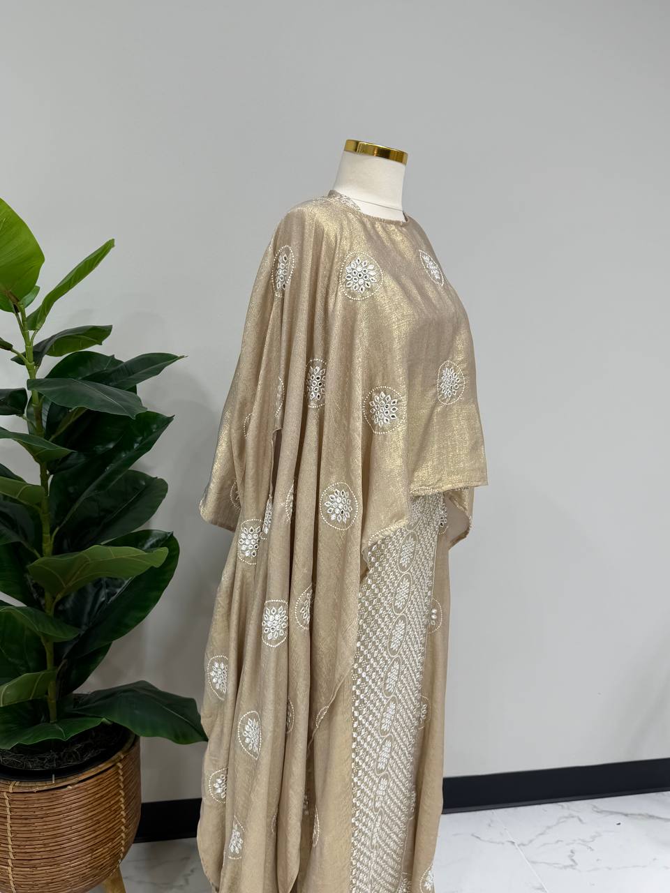 Layali Lurex Butterfly Jalabiya