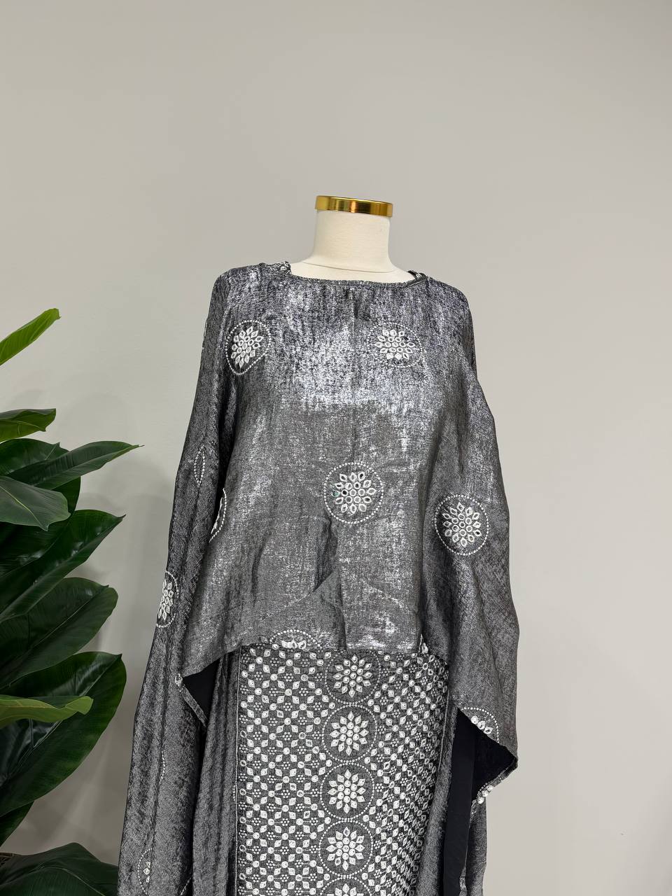 Layali Lurex Butterfly Jalabiya