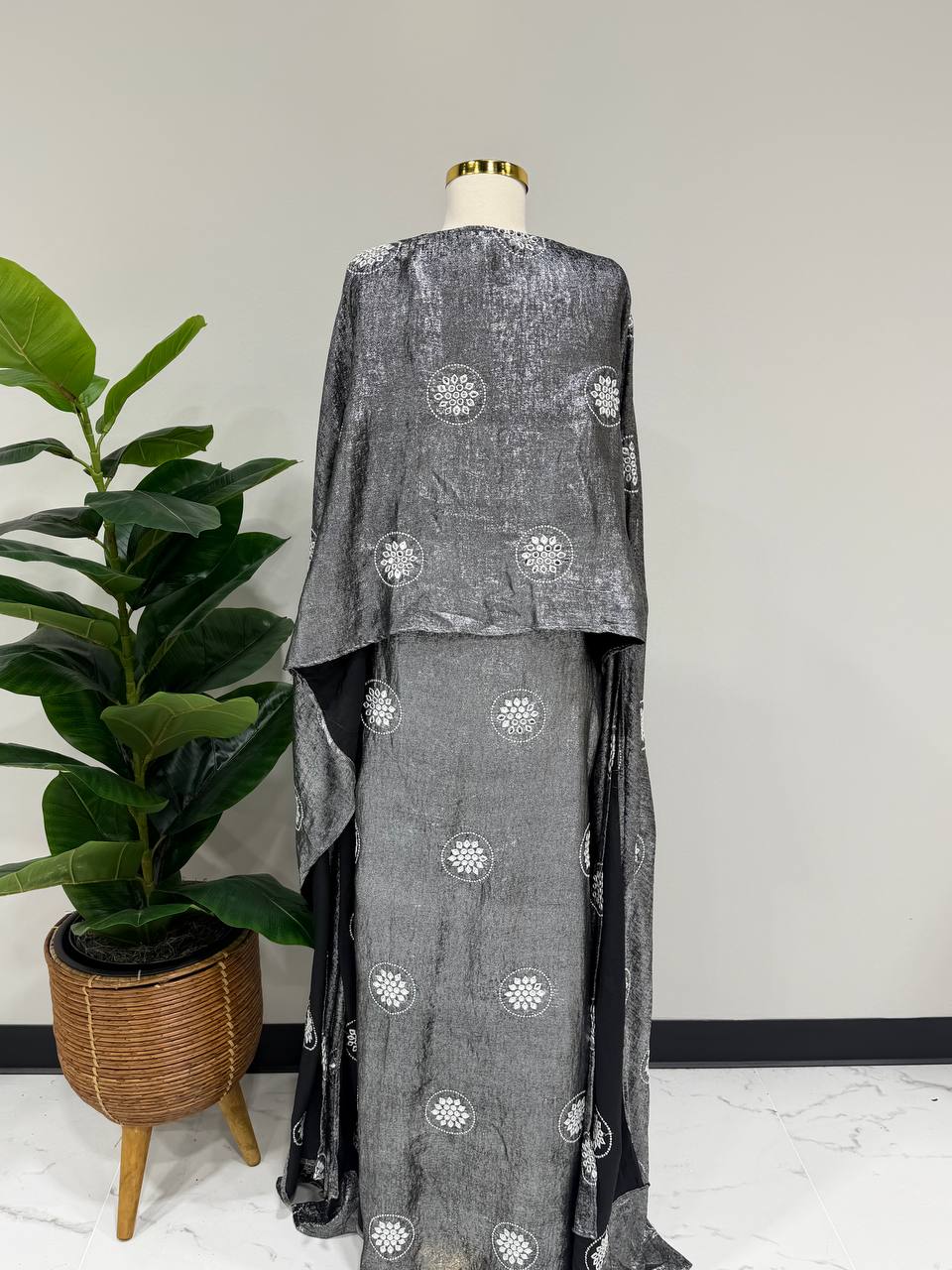 Layali Lurex Butterfly Jalabiya