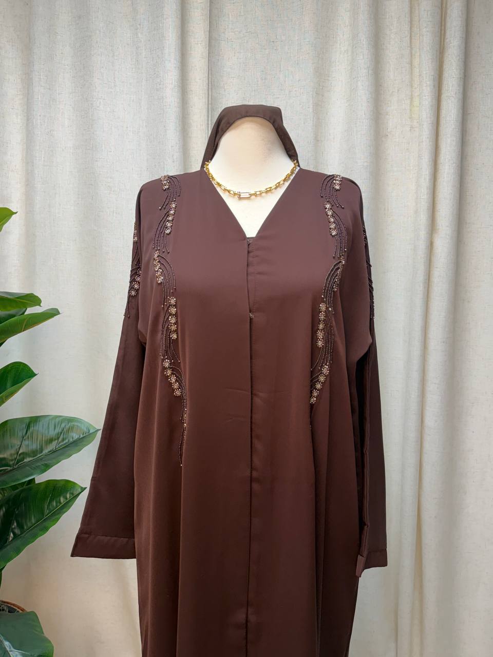 Mocha Grace Abaya