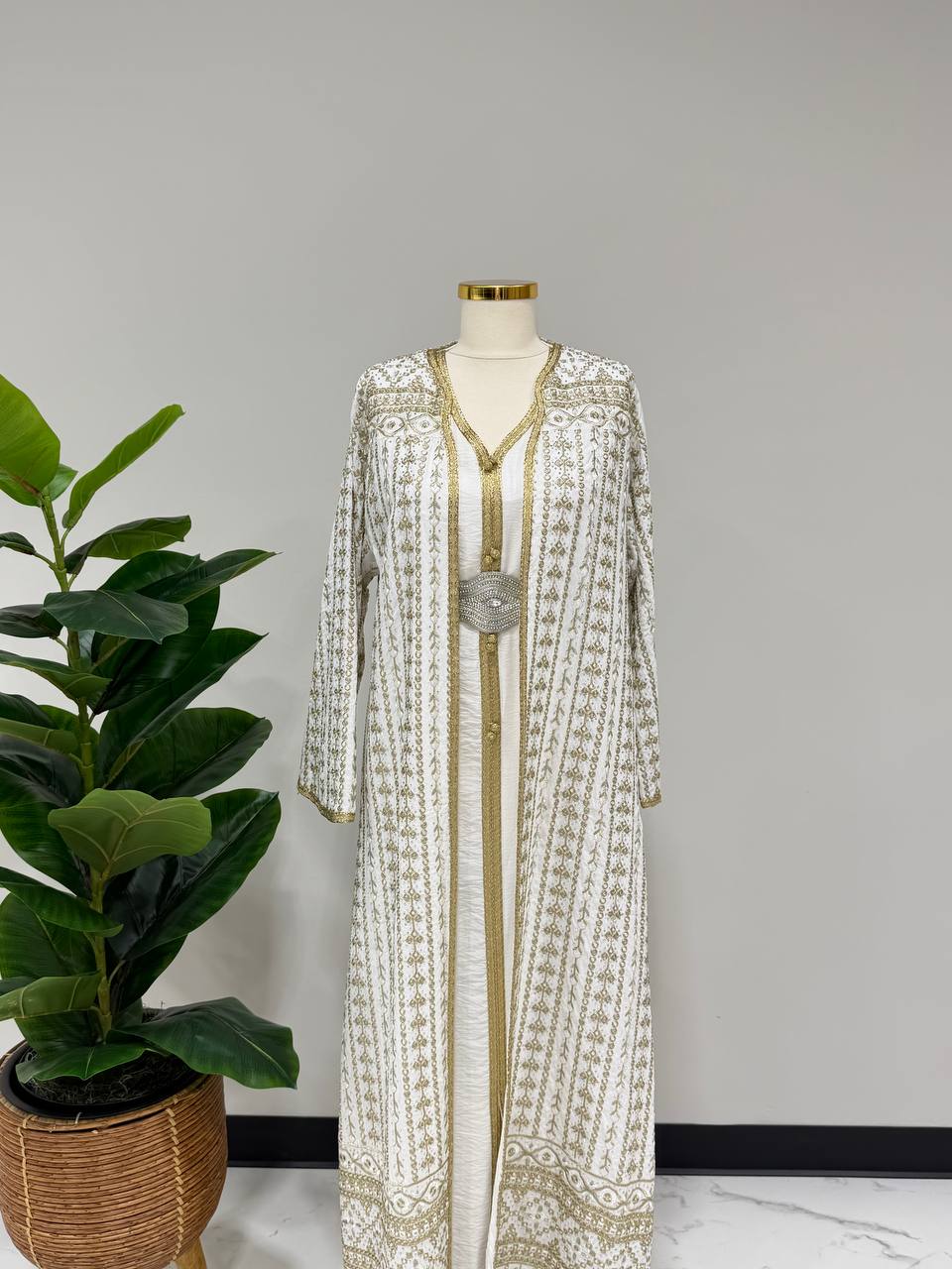 Golden Mirage Kaftan