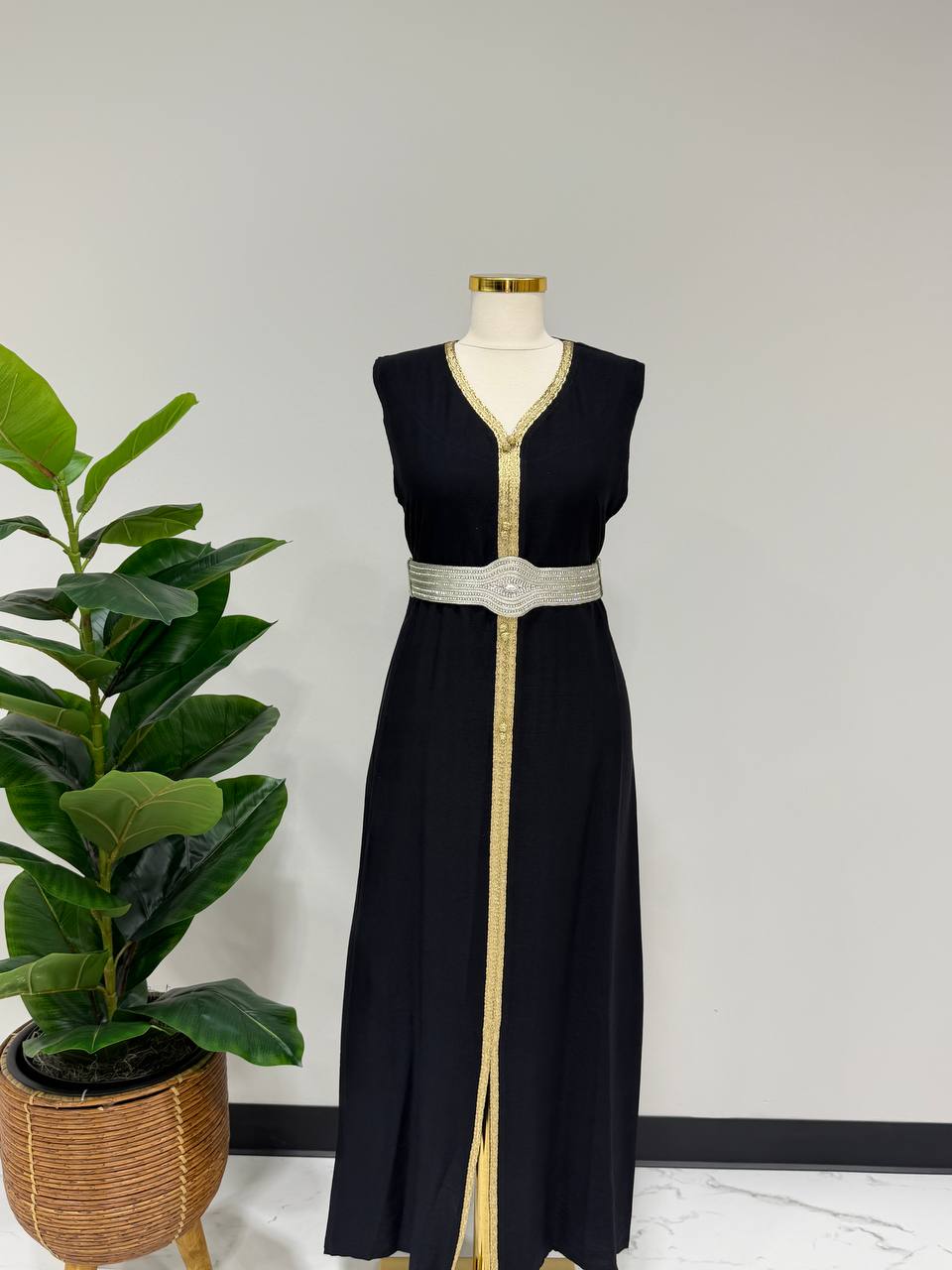 Golden Mirage Kaftan