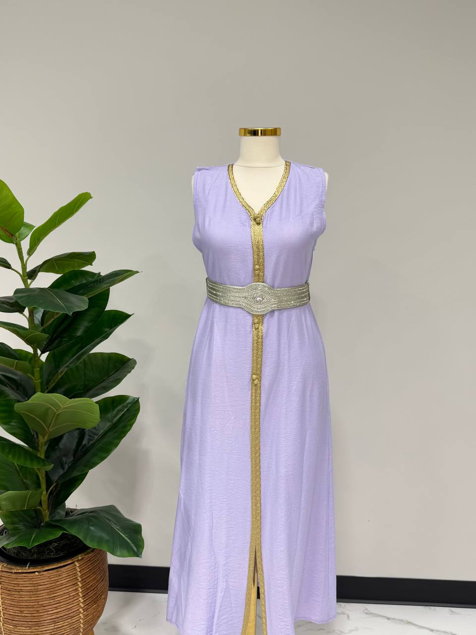Golden Mirage Kaftan