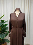 Cocoa Bloom Abaya