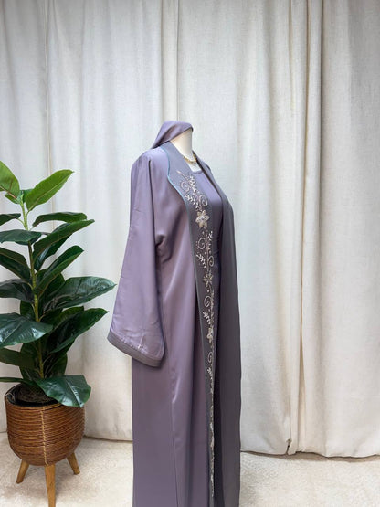 Luna Blossom Abaya Set