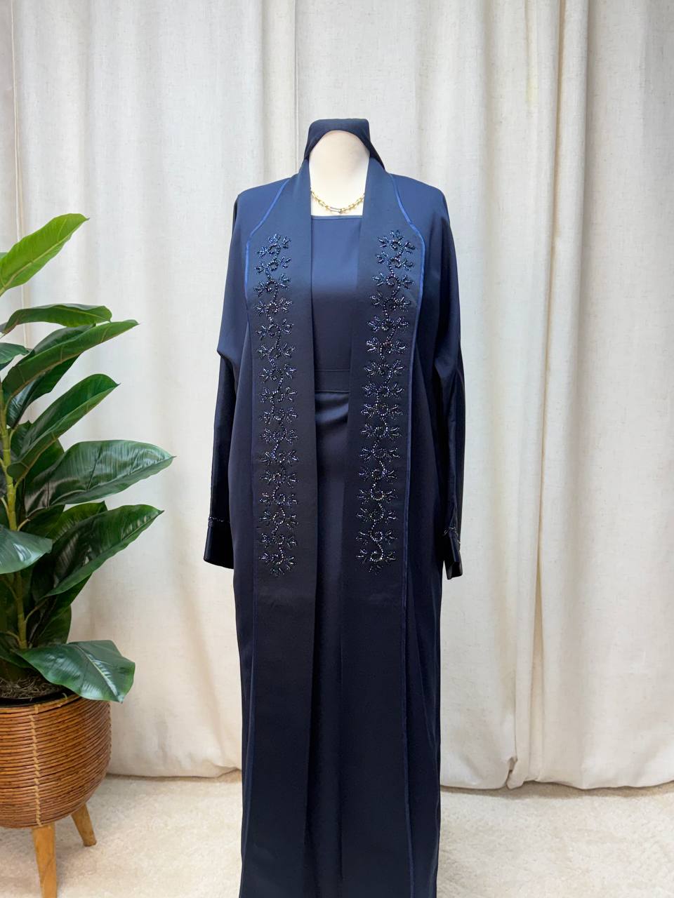 Luna Blossom Abaya Set