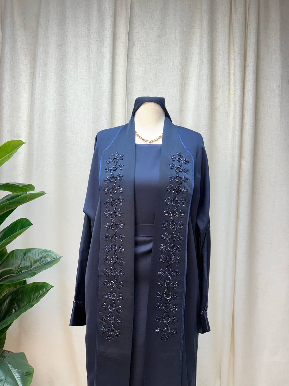 Luna Blossom Abaya Set