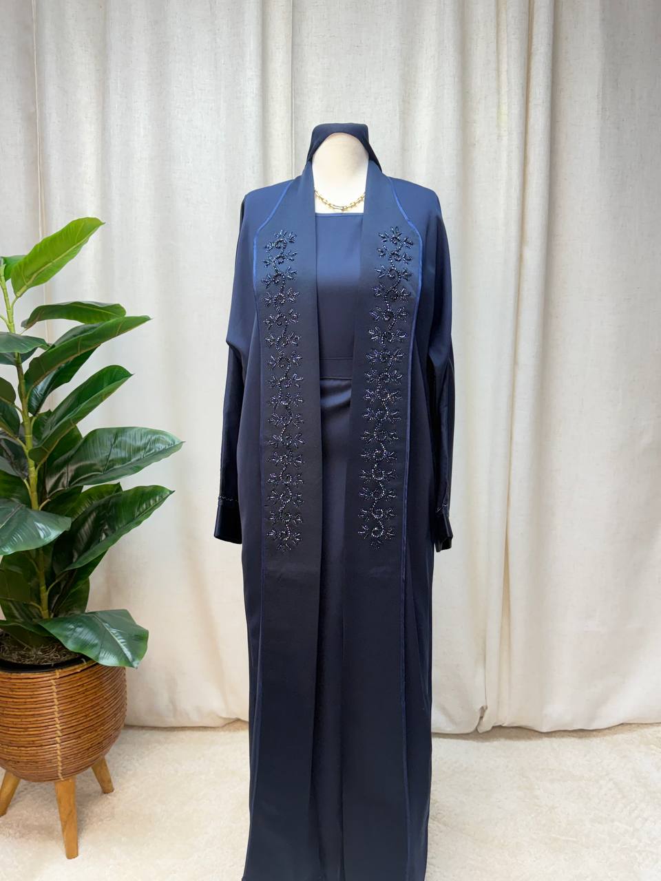 Luna Blossom Abaya Set