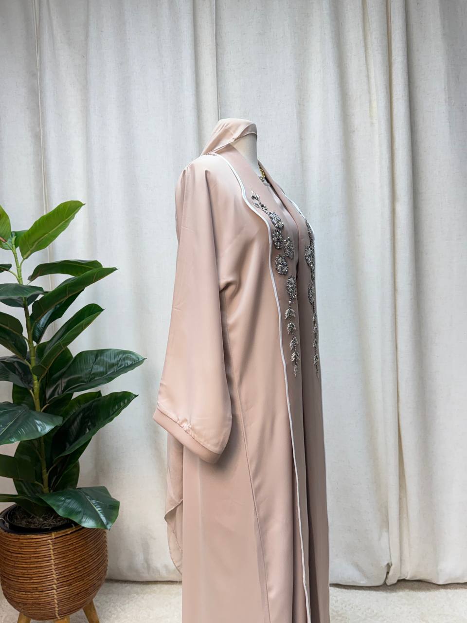 Luna Blossom Abaya Set