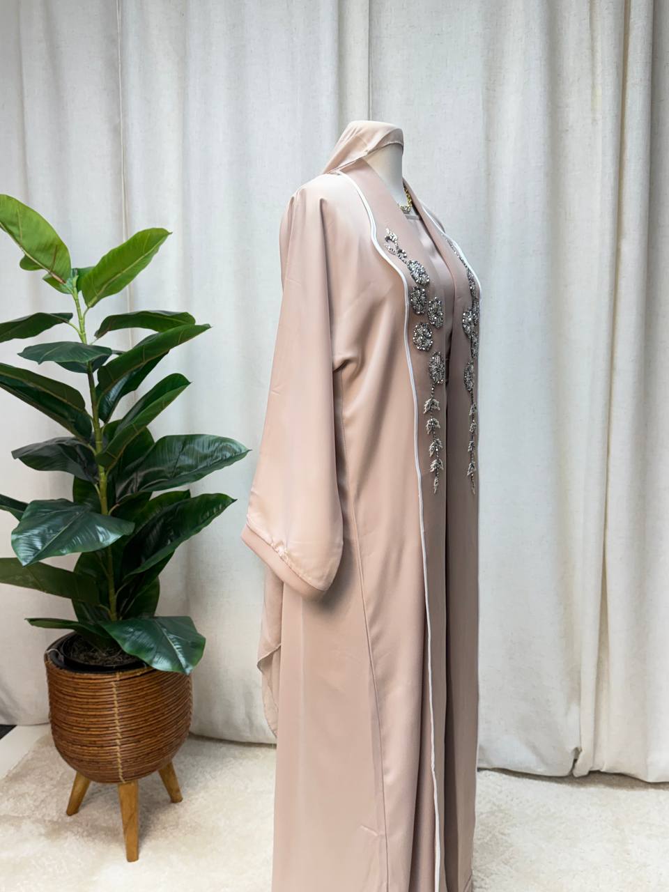 Luna Blossom Abaya Set