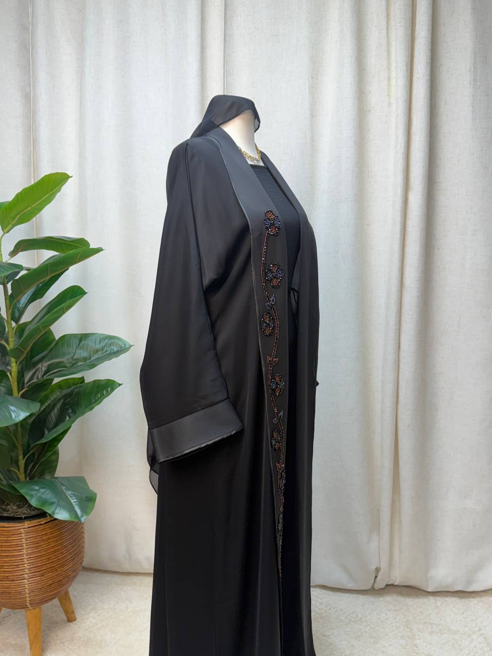 Luna Blossom Abaya Set