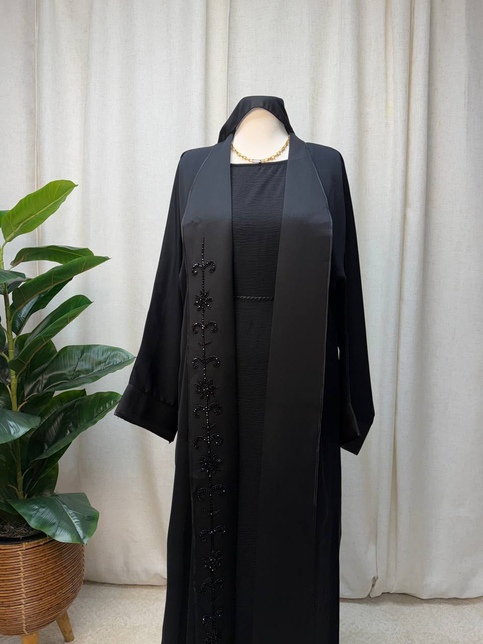 Luna Blossom Abaya Set