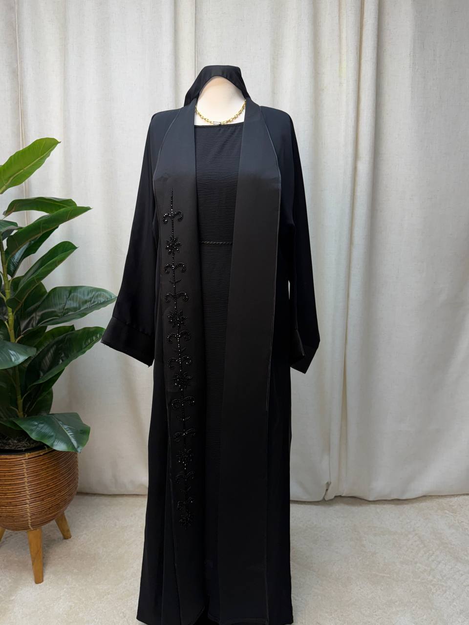Luna Blossom Abaya Set