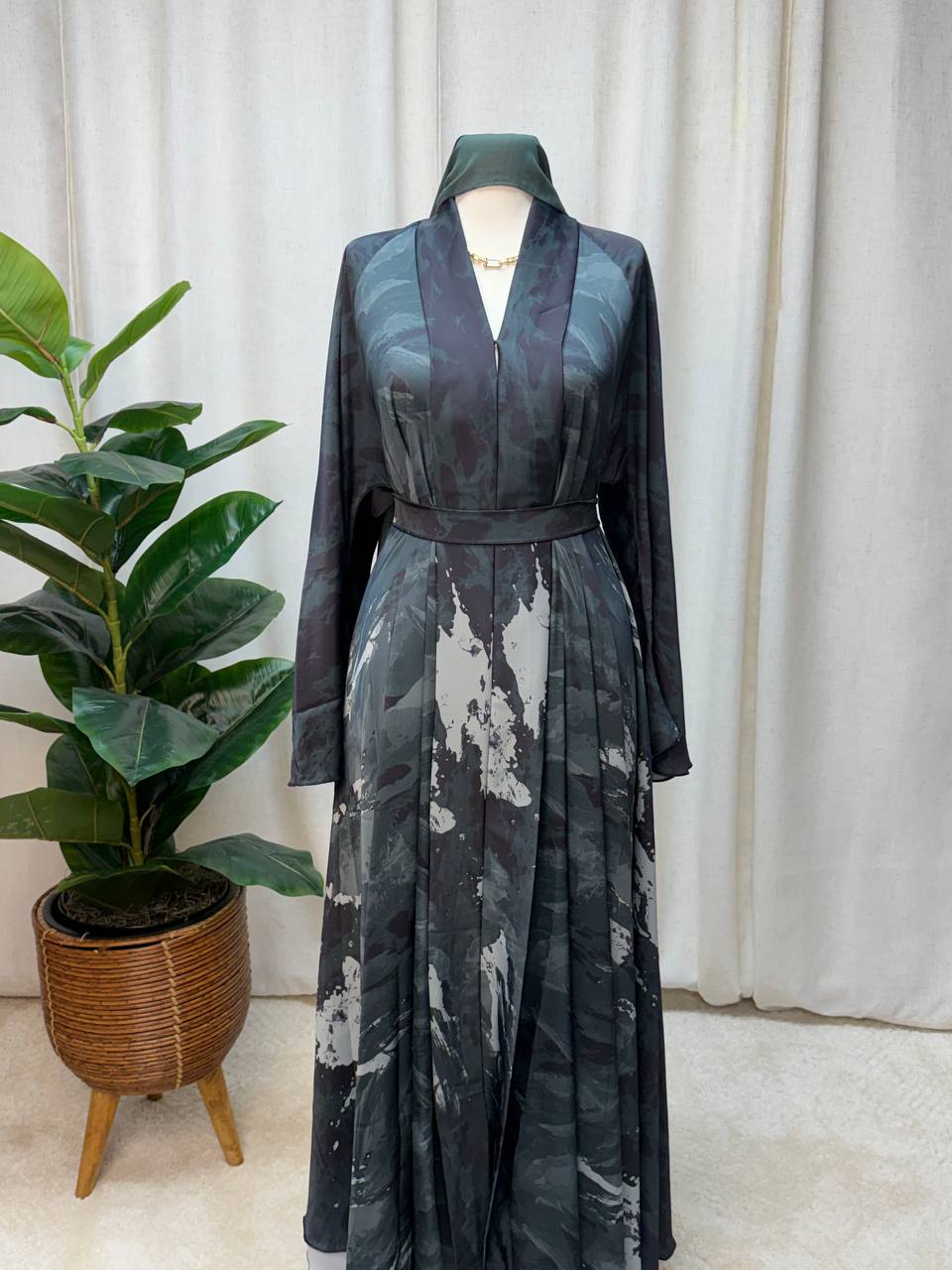 Marble Mist Abaya