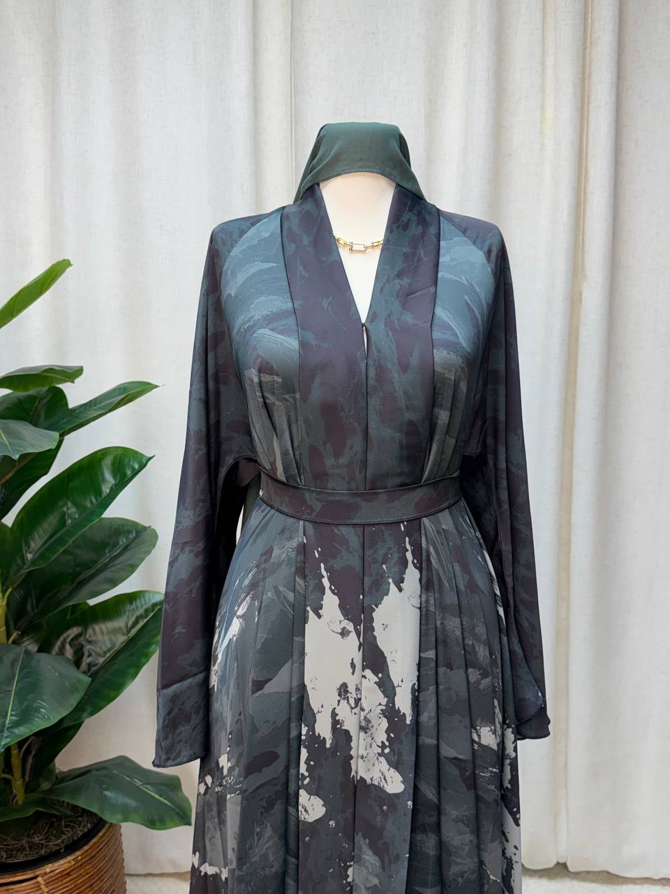 Marble Mist Abaya