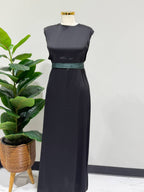 Emerald Veil Abaya Set