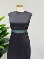 Emerald Veil Abaya Set