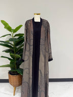 Desert Noir Abaya Set