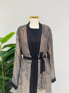 Desert Noir Abaya Set