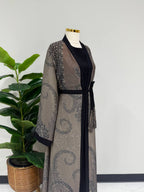 Desert Noir Abaya Set