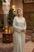 Pearl Veil Abaya