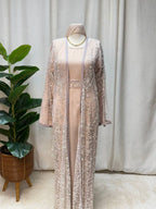 Pearl Veil Abaya