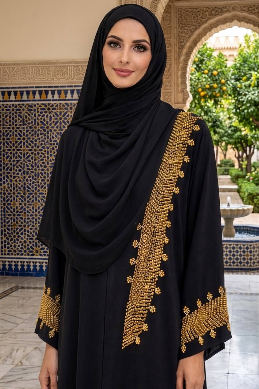 Dareen Dubai Handmade Abaya