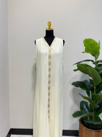 Caftan zena– Hand-Emroidered Moroccan Chiffon Caftan