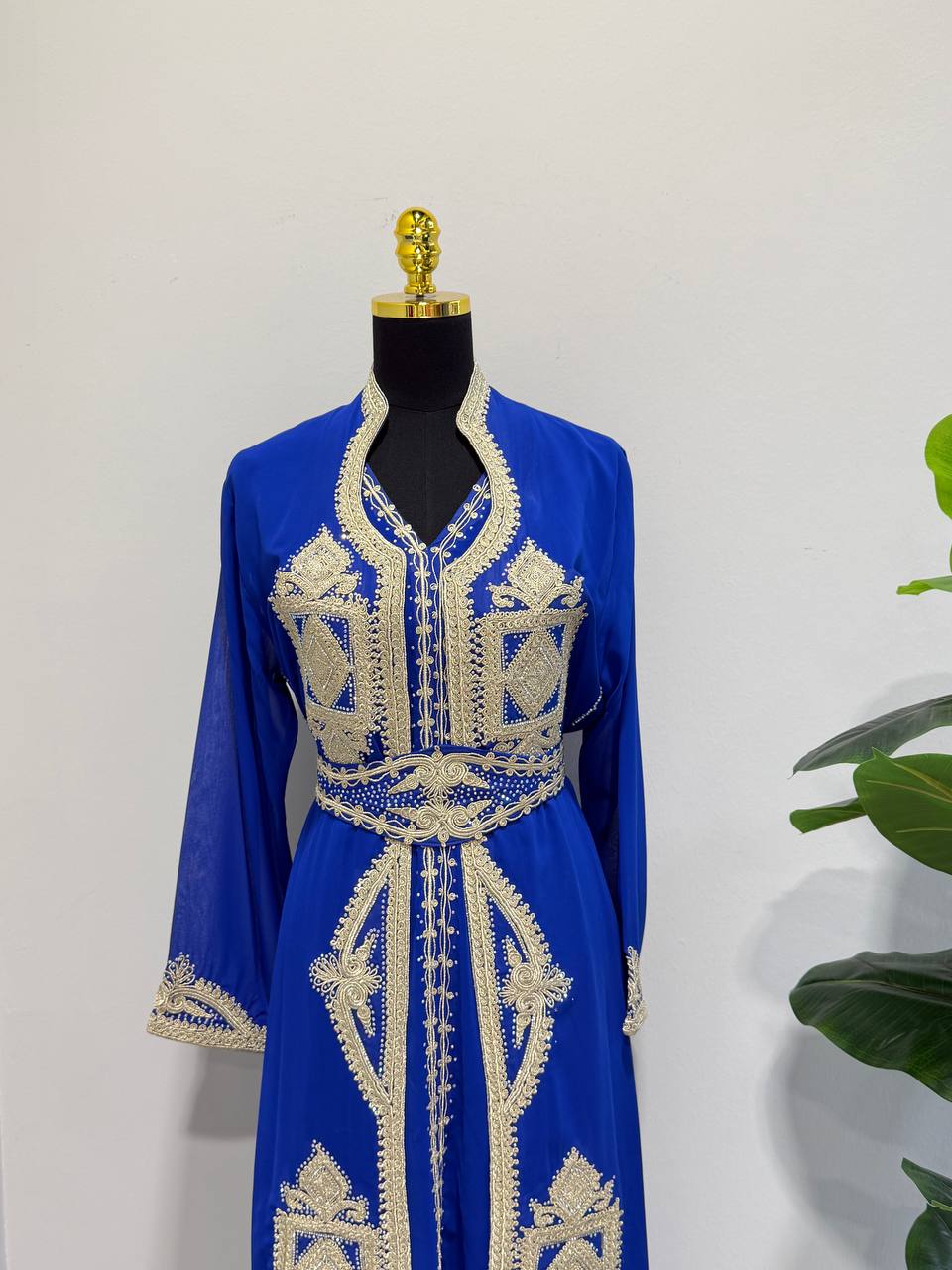 Atlas Princess Moroccan Caftan – Hand Embroidered