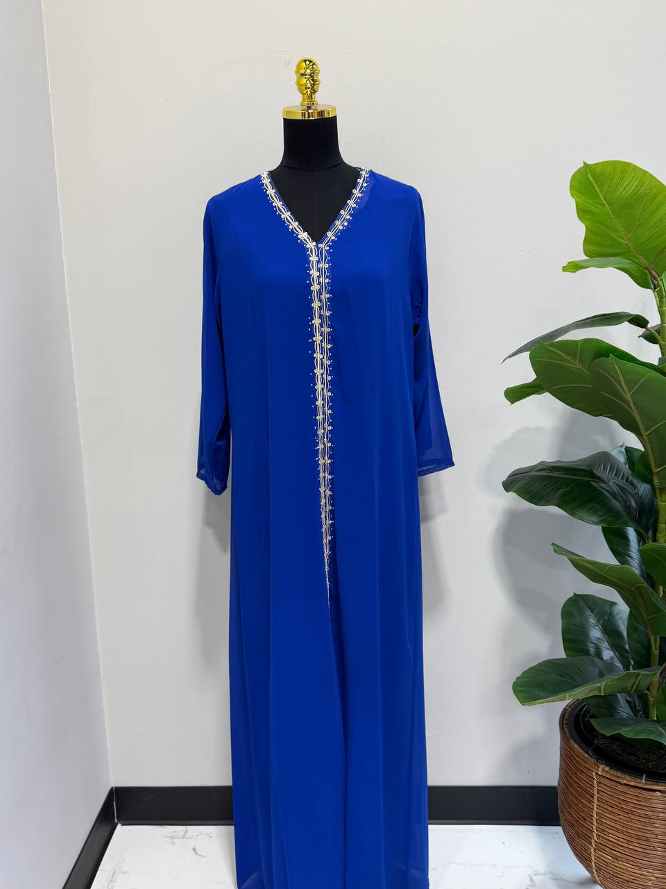 Atlas Princess Moroccan Caftan – Hand Embroidered