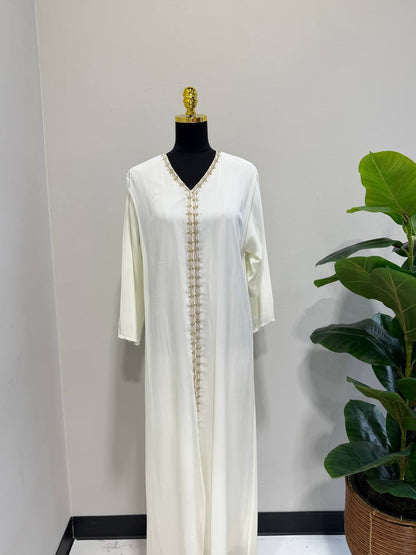Atlas Princess Moroccan Caftan – Hand Embroidered