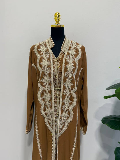 Zahra Handcrafted Moroccan Caftan