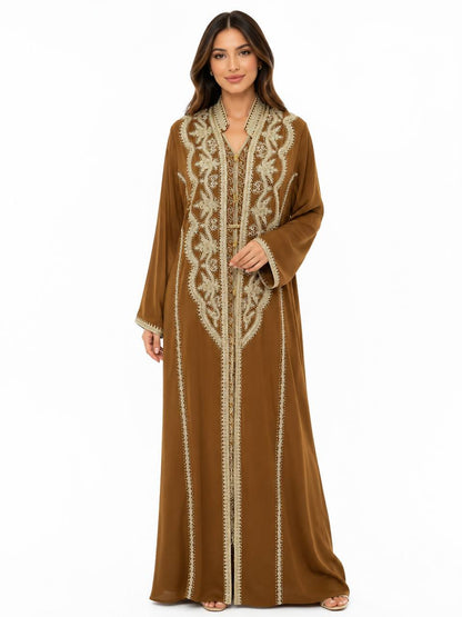 Zahra Handcrafted Moroccan Caftan