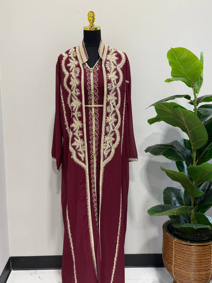 Zahra Handcrafted Moroccan Caftan