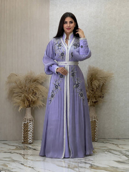 Noura Handcrafted Organza Kaftan