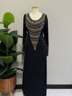 Zahra Moroccan Embellished Jalabiya